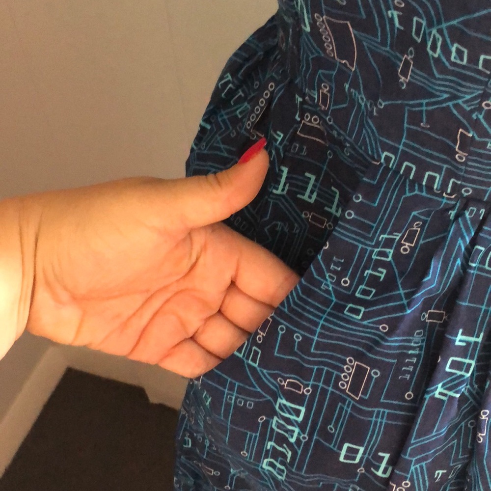 Modcloth As Days Go Binary A-Line Dress - image 4